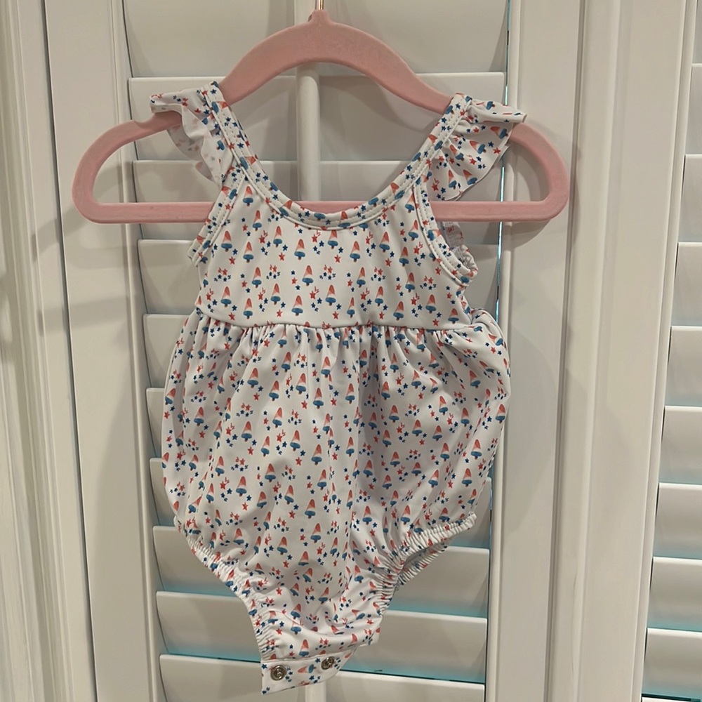 James & Lottie 3 month bathing suit baby girl